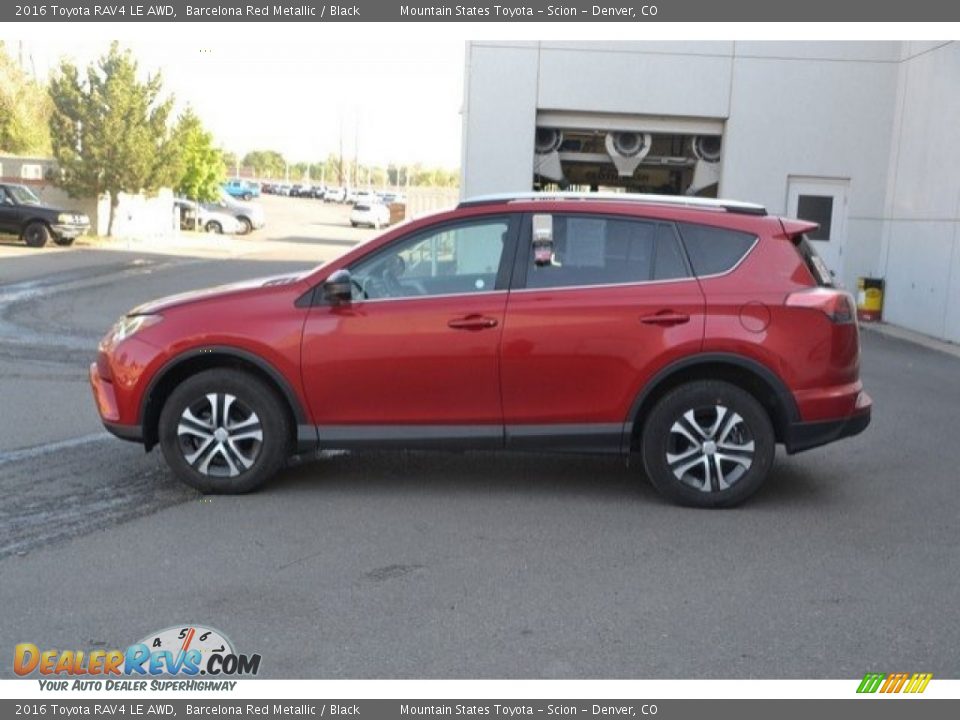 2016 Toyota RAV4 LE AWD Barcelona Red Metallic / Black Photo #3