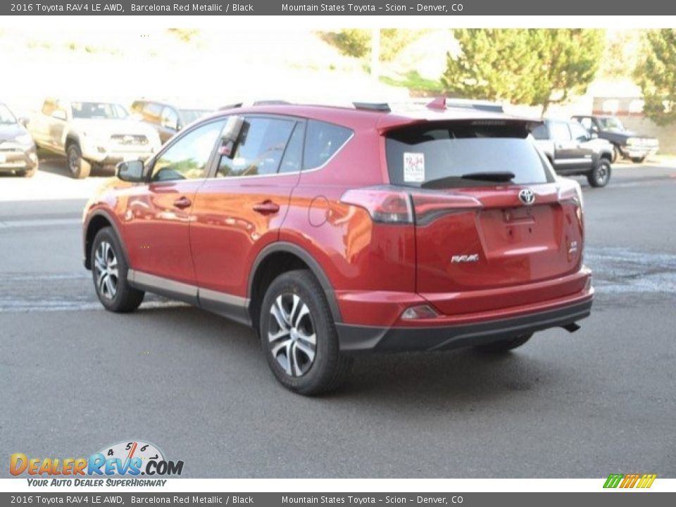 2016 Toyota RAV4 LE AWD Barcelona Red Metallic / Black Photo #4