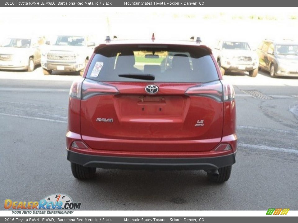 2016 Toyota RAV4 LE AWD Barcelona Red Metallic / Black Photo #5