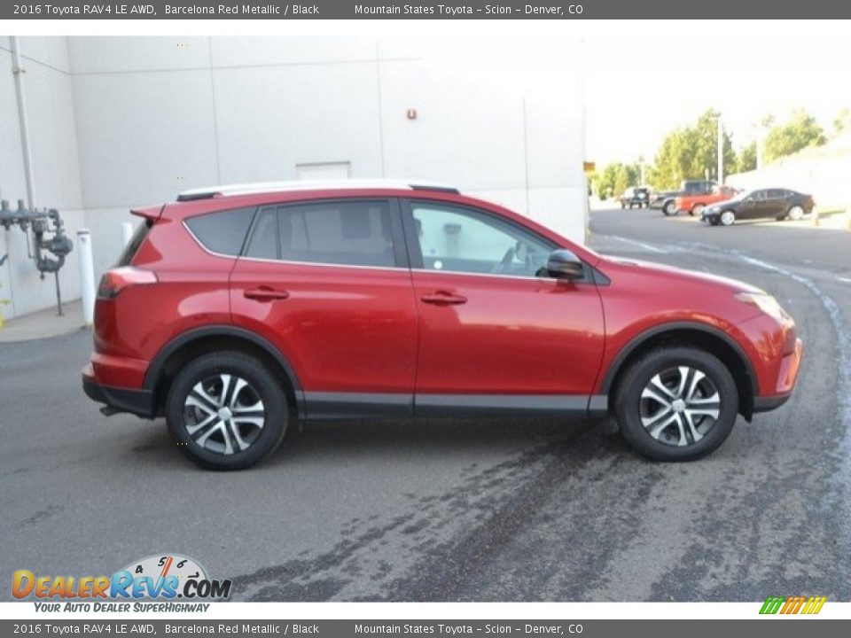 2016 Toyota RAV4 LE AWD Barcelona Red Metallic / Black Photo #7
