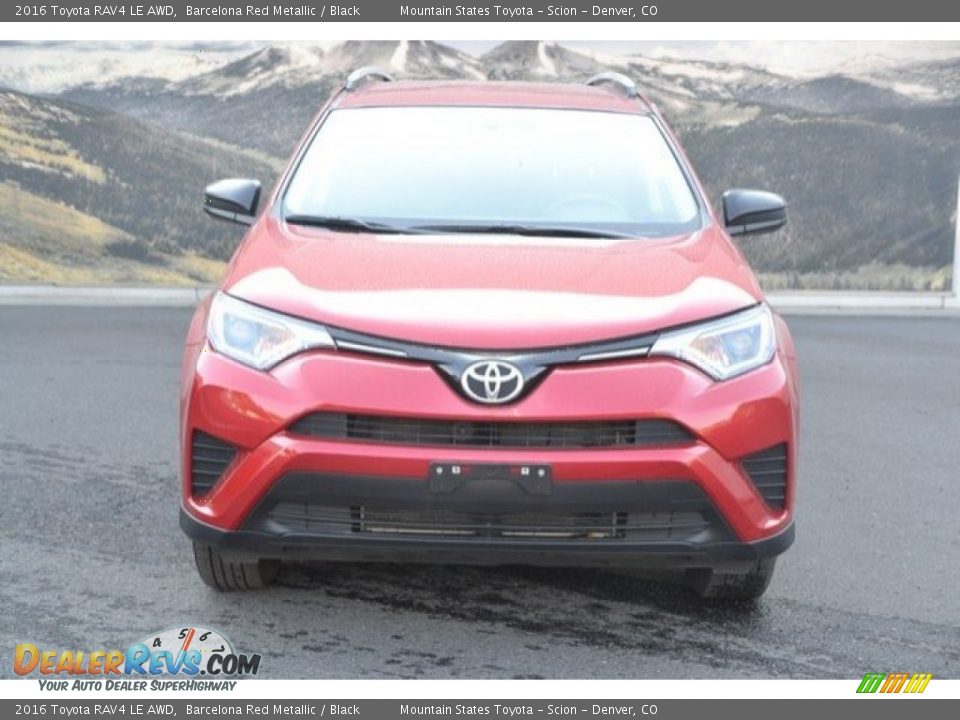 2016 Toyota RAV4 LE AWD Barcelona Red Metallic / Black Photo #8