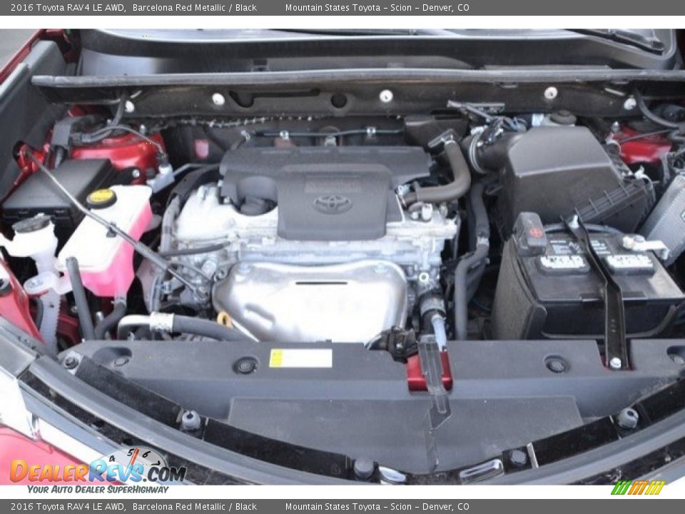 2016 Toyota RAV4 LE AWD Barcelona Red Metallic / Black Photo #9