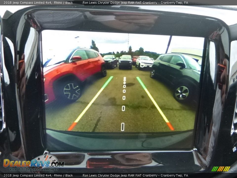 2018 Jeep Compass Limited 4x4 Rhino / Black Photo #18