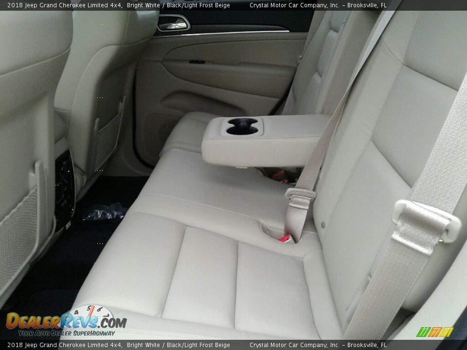 Rear Seat of 2018 Jeep Grand Cherokee Limited 4x4 Photo #10