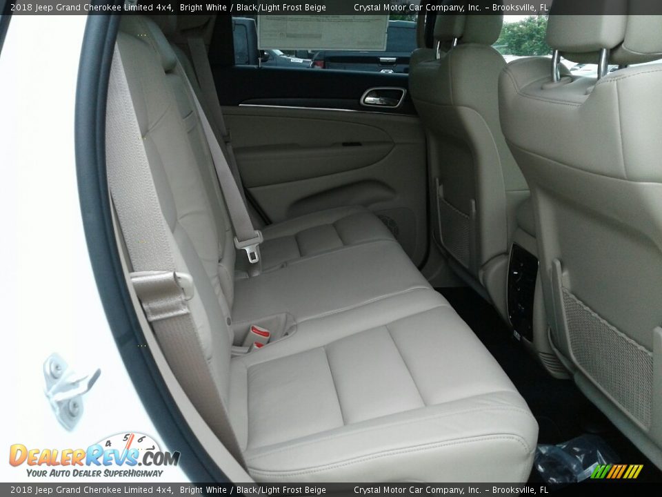 Rear Seat of 2018 Jeep Grand Cherokee Limited 4x4 Photo #11