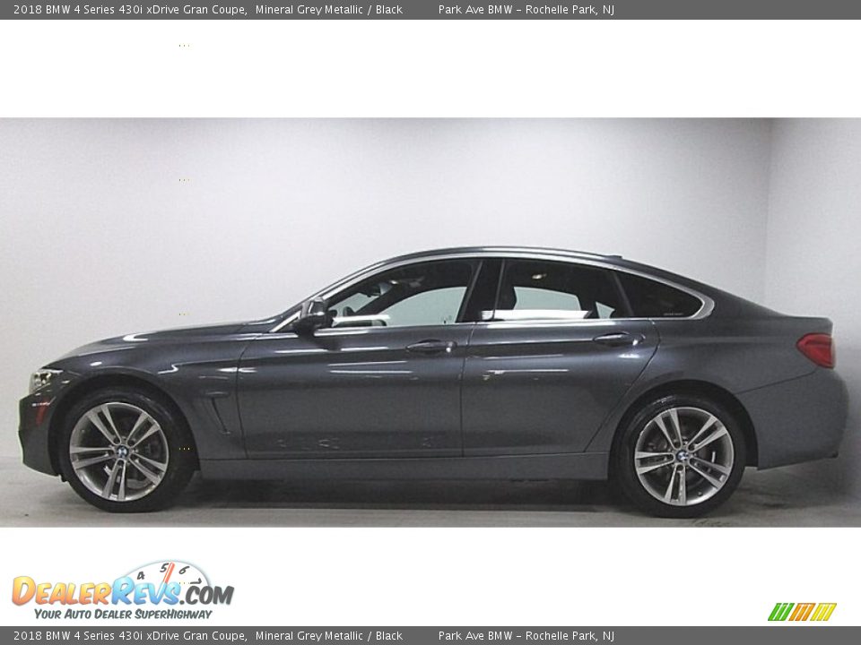 2018 BMW 4 Series 430i xDrive Gran Coupe Mineral Grey Metallic / Black Photo #2