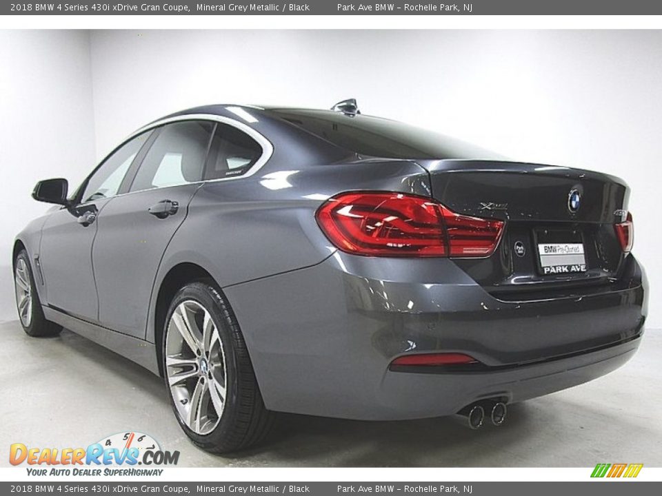 2018 BMW 4 Series 430i xDrive Gran Coupe Mineral Grey Metallic / Black Photo #3