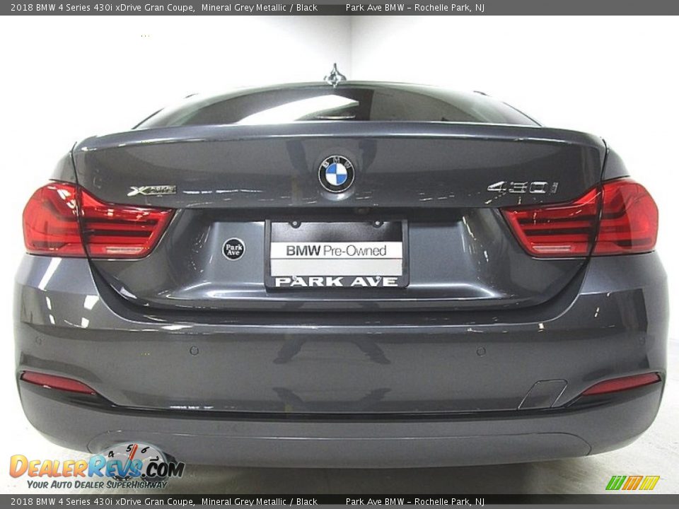 2018 BMW 4 Series 430i xDrive Gran Coupe Mineral Grey Metallic / Black Photo #4