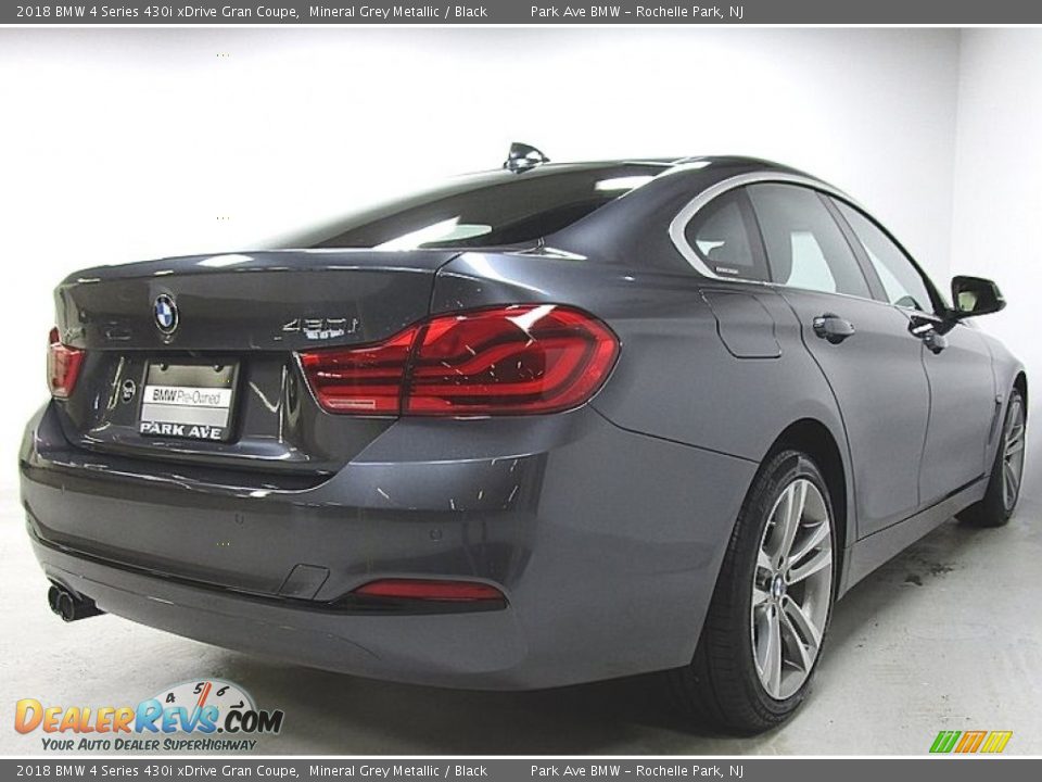 2018 BMW 4 Series 430i xDrive Gran Coupe Mineral Grey Metallic / Black Photo #5