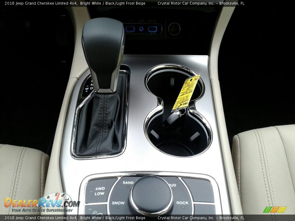 2018 Jeep Grand Cherokee Limited 4x4 Shifter Photo #16