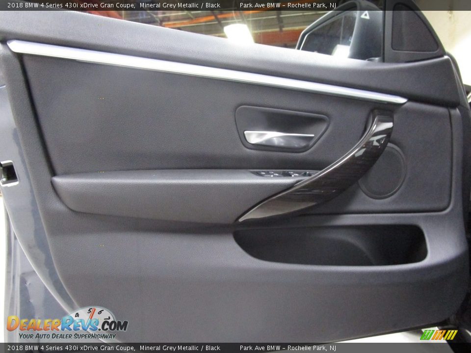 2018 BMW 4 Series 430i xDrive Gran Coupe Mineral Grey Metallic / Black Photo #8