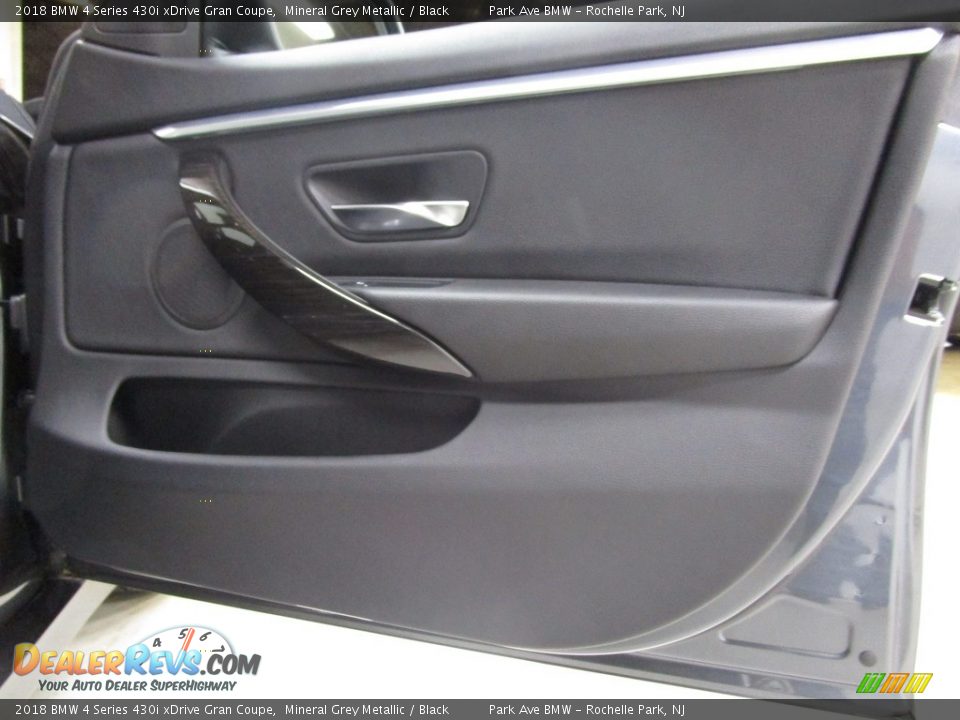 2018 BMW 4 Series 430i xDrive Gran Coupe Mineral Grey Metallic / Black Photo #14