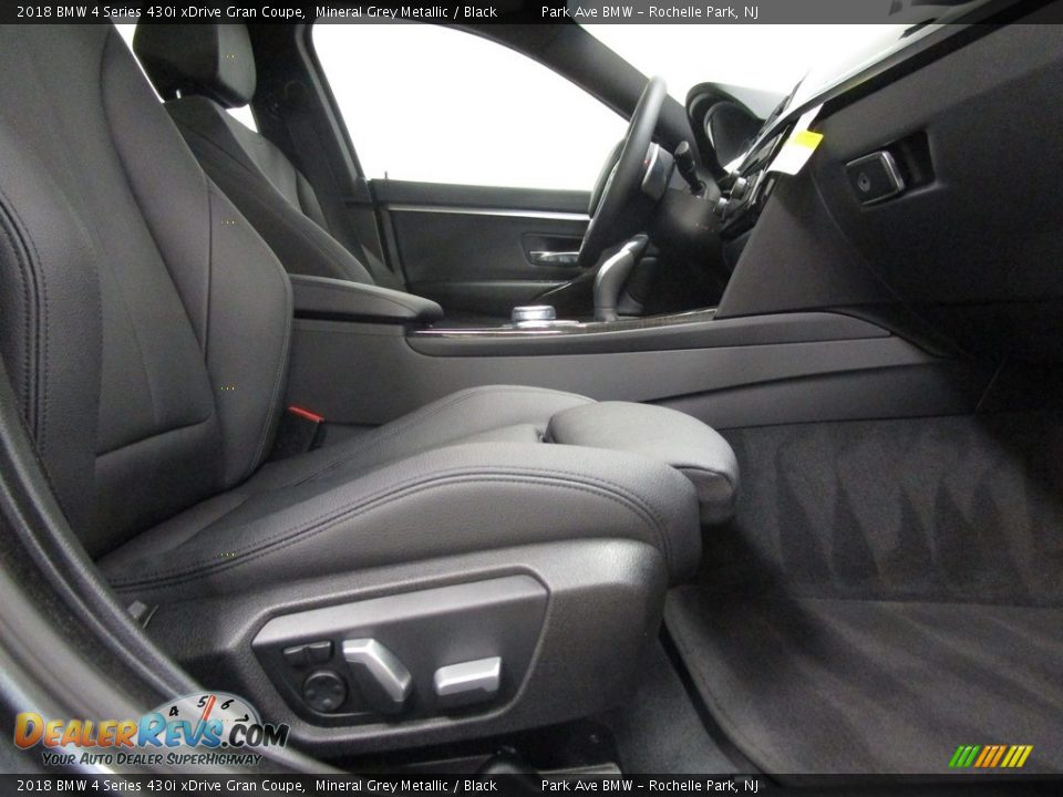 2018 BMW 4 Series 430i xDrive Gran Coupe Mineral Grey Metallic / Black Photo #16
