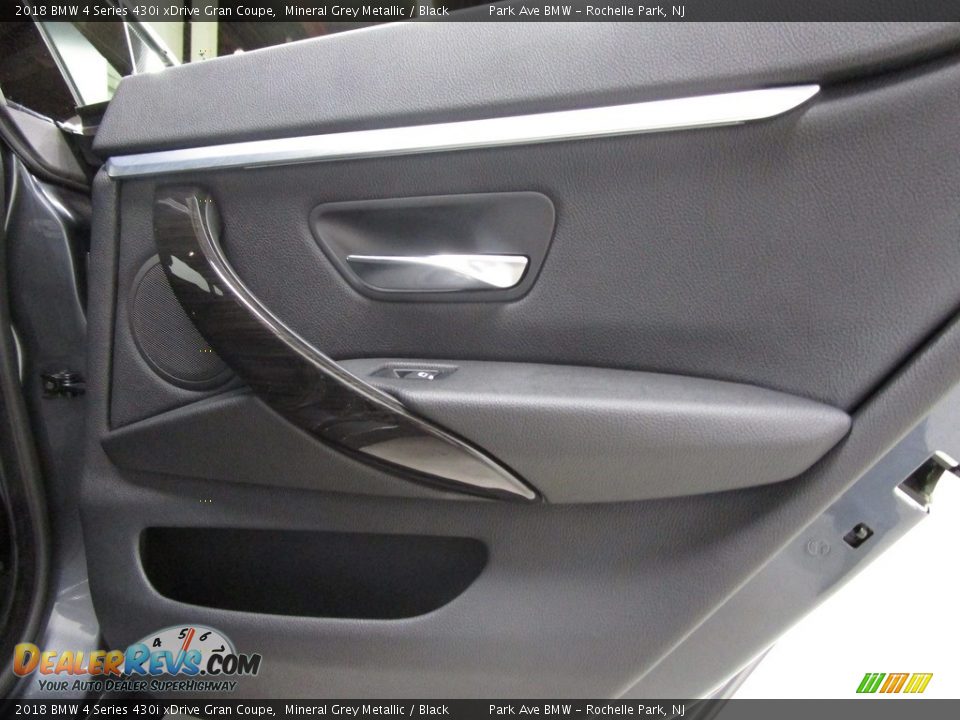 2018 BMW 4 Series 430i xDrive Gran Coupe Mineral Grey Metallic / Black Photo #17