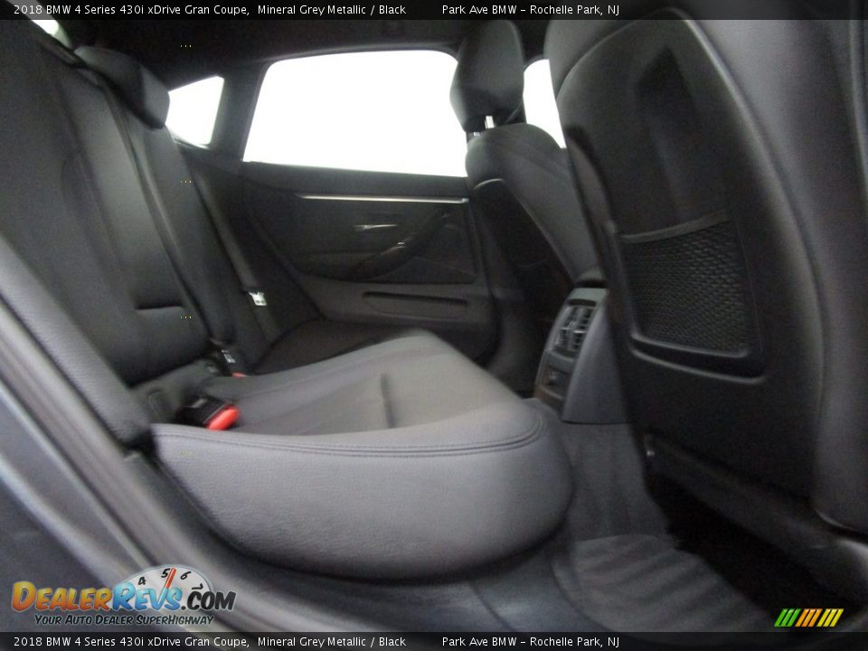 2018 BMW 4 Series 430i xDrive Gran Coupe Mineral Grey Metallic / Black Photo #19