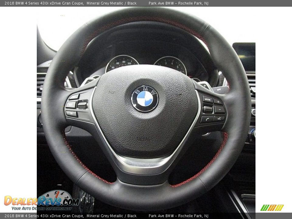 2018 BMW 4 Series 430i xDrive Gran Coupe Mineral Grey Metallic / Black Photo #24