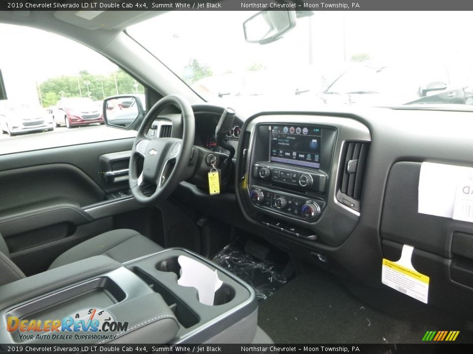 Dashboard of 2019 Chevrolet Silverado LD LT Double Cab 4x4 Photo #11