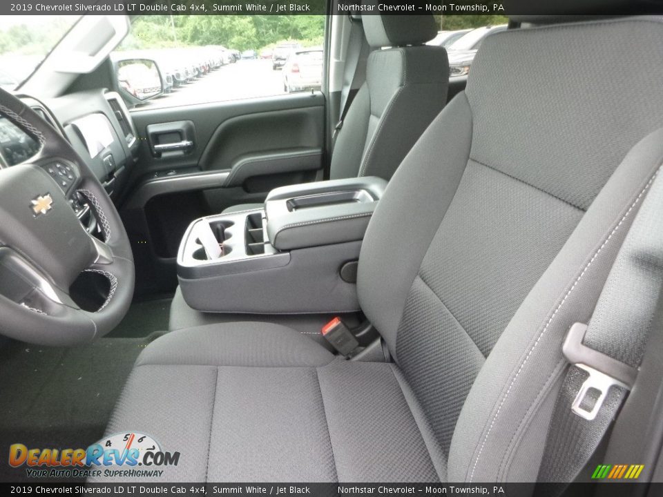 Front Seat of 2019 Chevrolet Silverado LD LT Double Cab 4x4 Photo #15