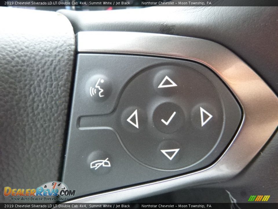 Controls of 2019 Chevrolet Silverado LD LT Double Cab 4x4 Photo #19