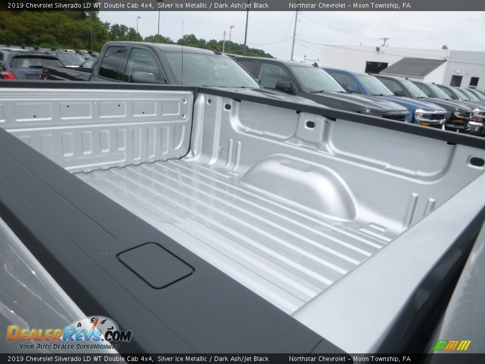 2019 Chevrolet Silverado LD WT Double Cab 4x4 Trunk Photo #13