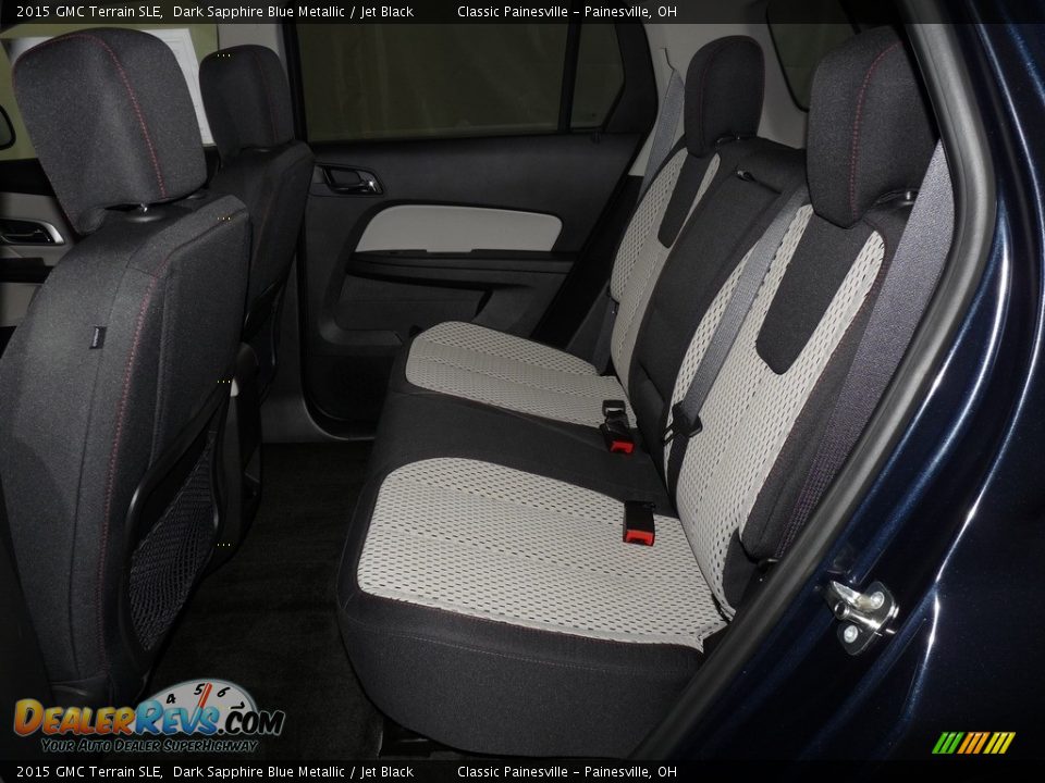 2015 GMC Terrain SLE Dark Sapphire Blue Metallic / Jet Black Photo #8
