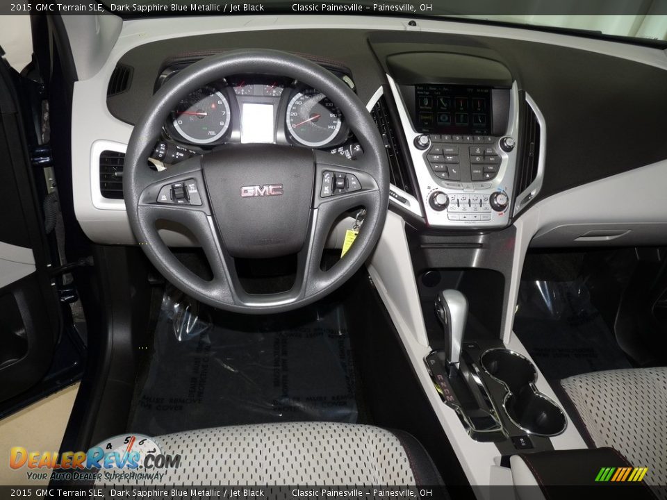 2015 GMC Terrain SLE Dark Sapphire Blue Metallic / Jet Black Photo #11
