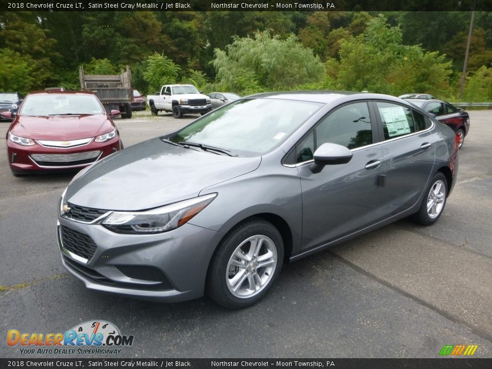 2018 Chevrolet Cruze LT Satin Steel Gray Metallic / Jet Black Photo #1