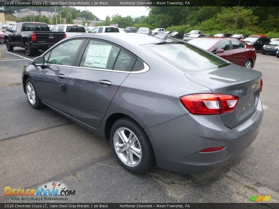 2018 Chevrolet Cruze LT Satin Steel Gray Metallic / Jet Black Photo #3