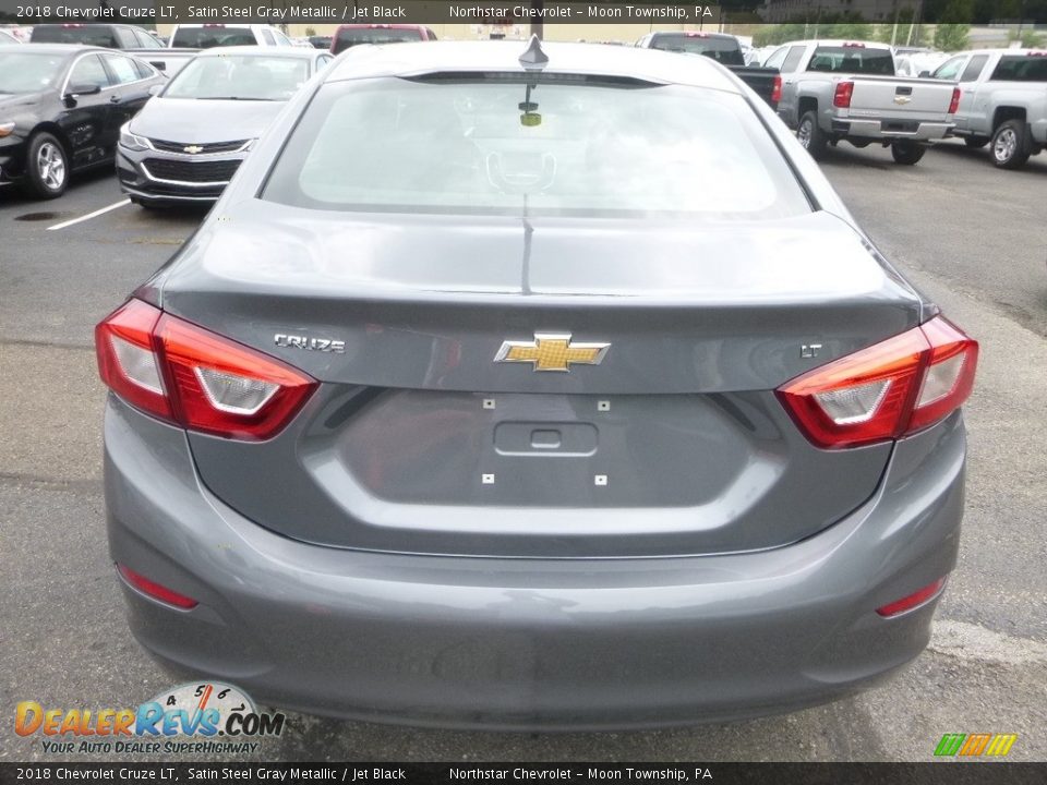 2018 Chevrolet Cruze LT Satin Steel Gray Metallic / Jet Black Photo #4