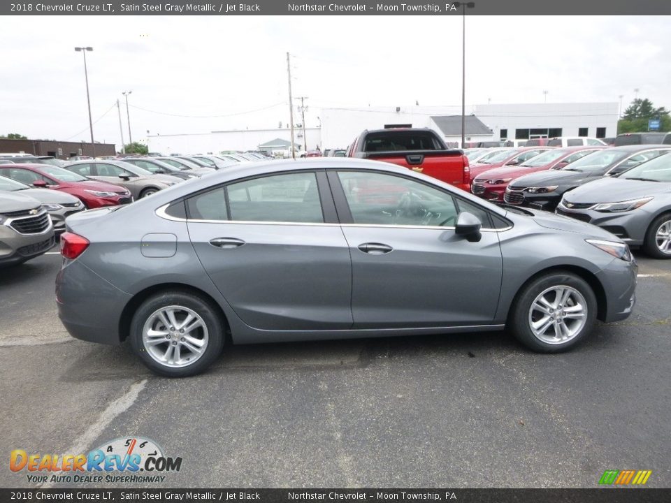 2018 Chevrolet Cruze LT Satin Steel Gray Metallic / Jet Black Photo #6