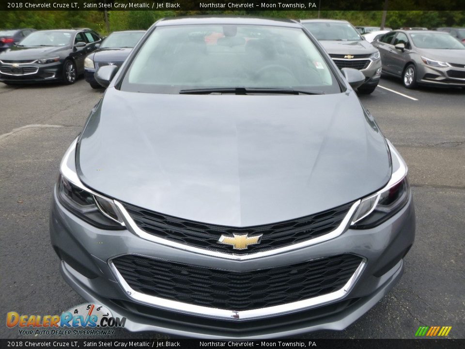 2018 Chevrolet Cruze LT Satin Steel Gray Metallic / Jet Black Photo #8