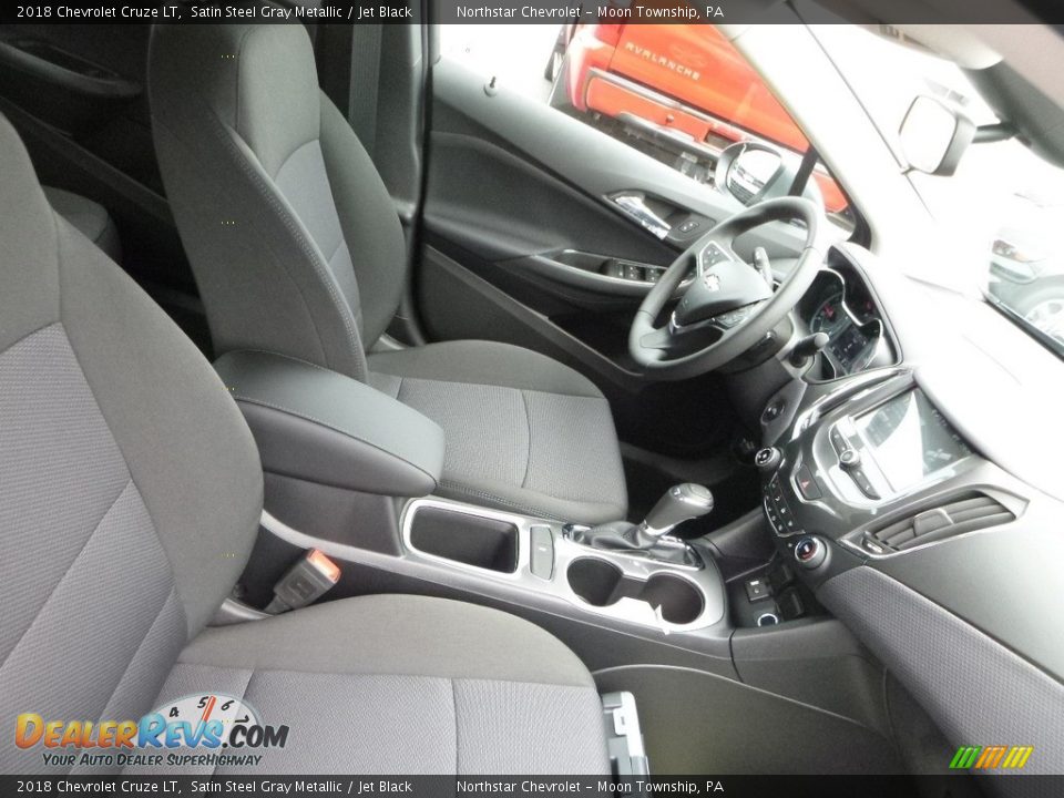 2018 Chevrolet Cruze LT Satin Steel Gray Metallic / Jet Black Photo #10