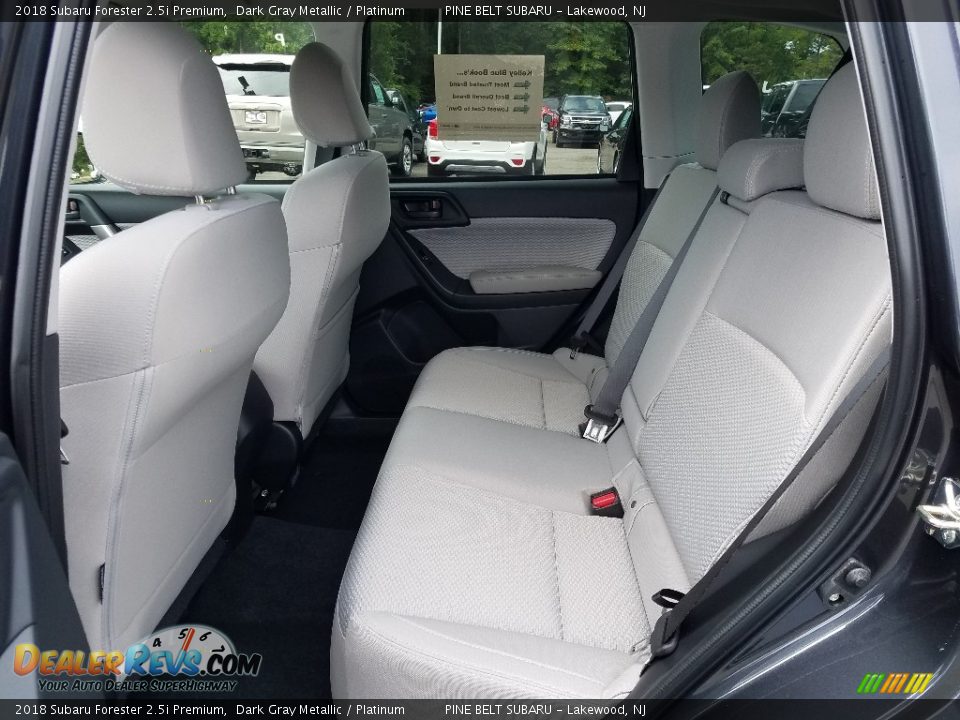 2018 Subaru Forester 2.5i Premium Dark Gray Metallic / Platinum Photo #6