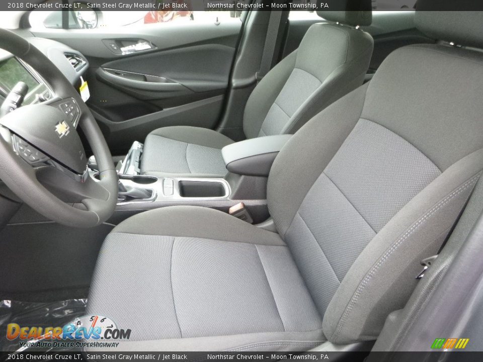 2018 Chevrolet Cruze LT Satin Steel Gray Metallic / Jet Black Photo #14