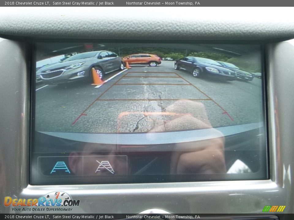 2018 Chevrolet Cruze LT Satin Steel Gray Metallic / Jet Black Photo #20