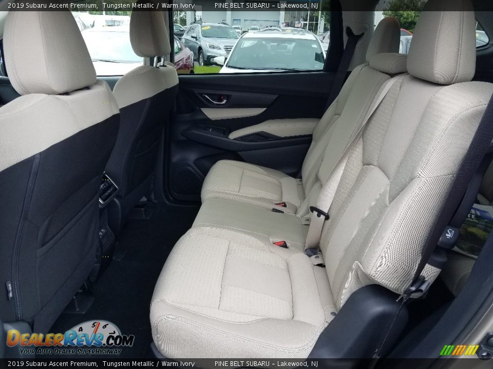 Rear Seat of 2019 Subaru Ascent Premium Photo #6