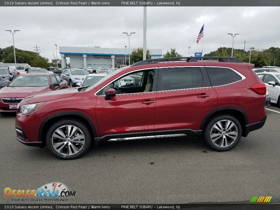 Crimson Red Pearl 2019 Subaru Ascent Limited Photo #3