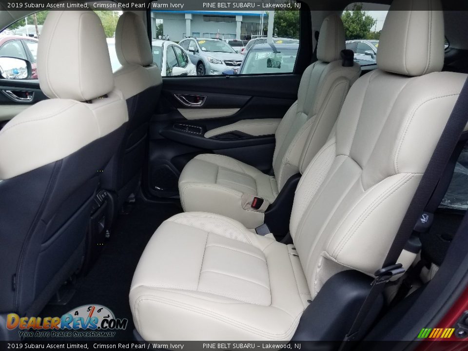Rear Seat of 2019 Subaru Ascent Limited Photo #6
