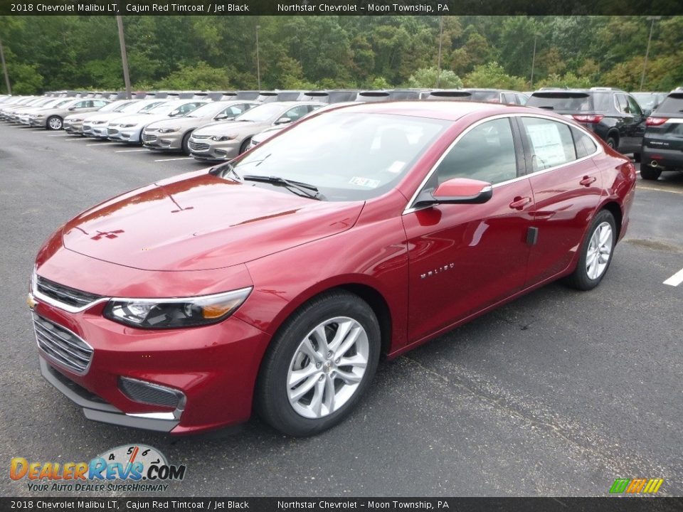 2018 Chevrolet Malibu LT Cajun Red Tintcoat / Jet Black Photo #1