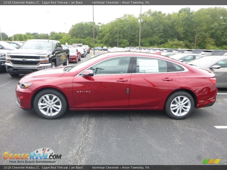 2018 Chevrolet Malibu LT Cajun Red Tintcoat / Jet Black Photo #2