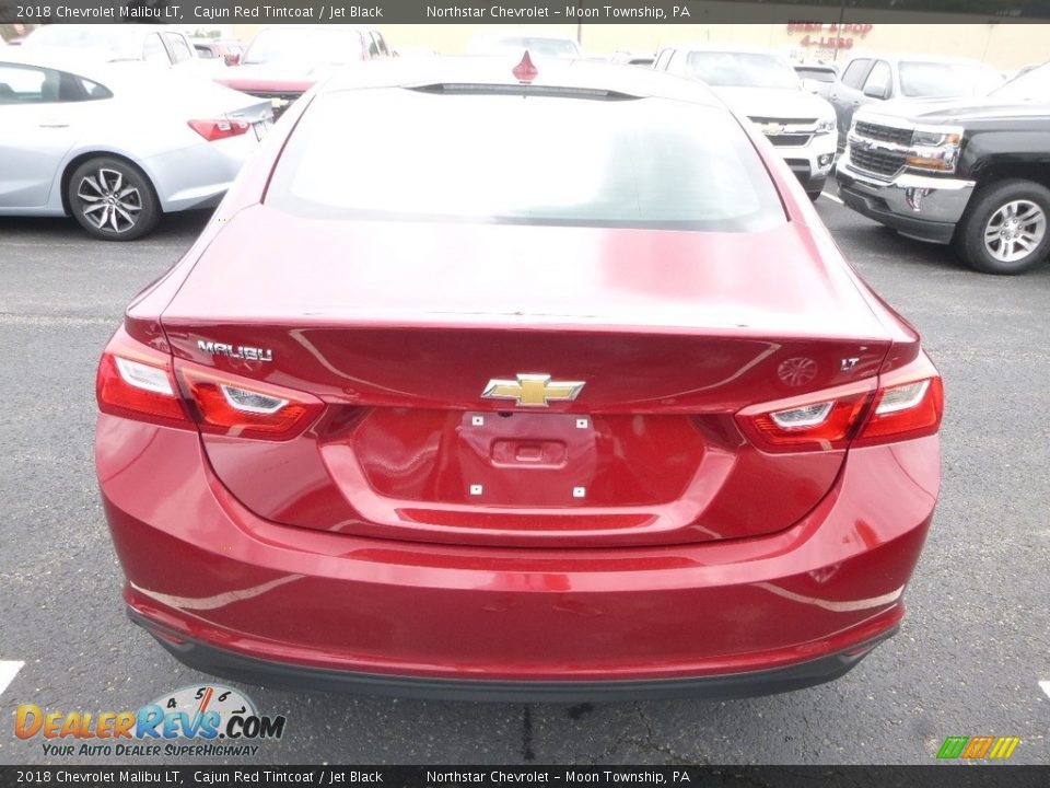 2018 Chevrolet Malibu LT Cajun Red Tintcoat / Jet Black Photo #4