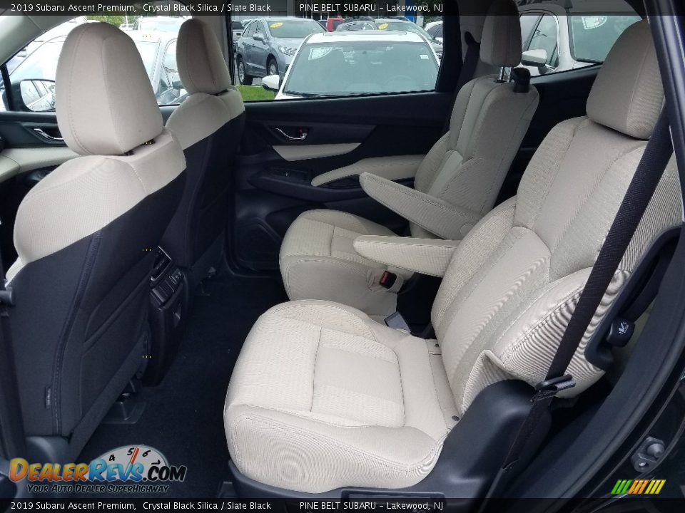 2019 Subaru Ascent Premium Crystal Black Silica / Slate Black Photo #6