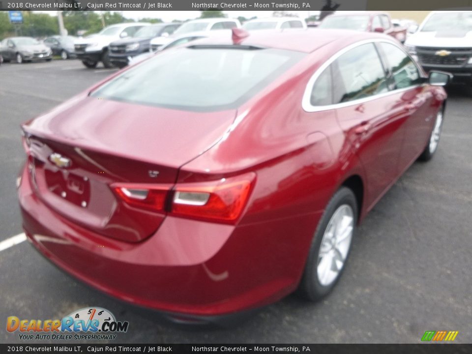 2018 Chevrolet Malibu LT Cajun Red Tintcoat / Jet Black Photo #5