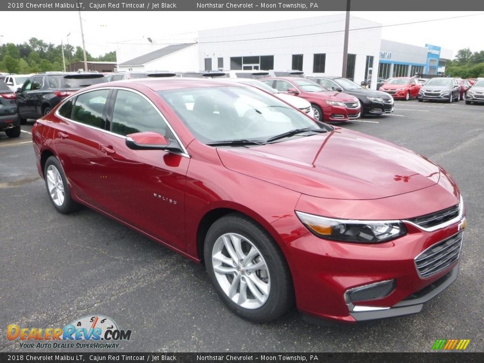 2018 Chevrolet Malibu LT Cajun Red Tintcoat / Jet Black Photo #7