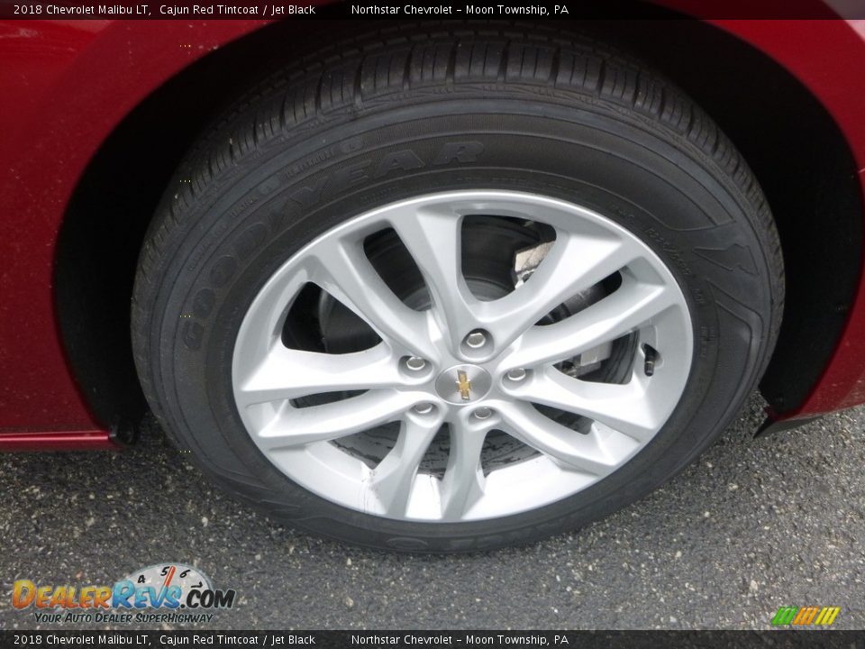 2018 Chevrolet Malibu LT Cajun Red Tintcoat / Jet Black Photo #9