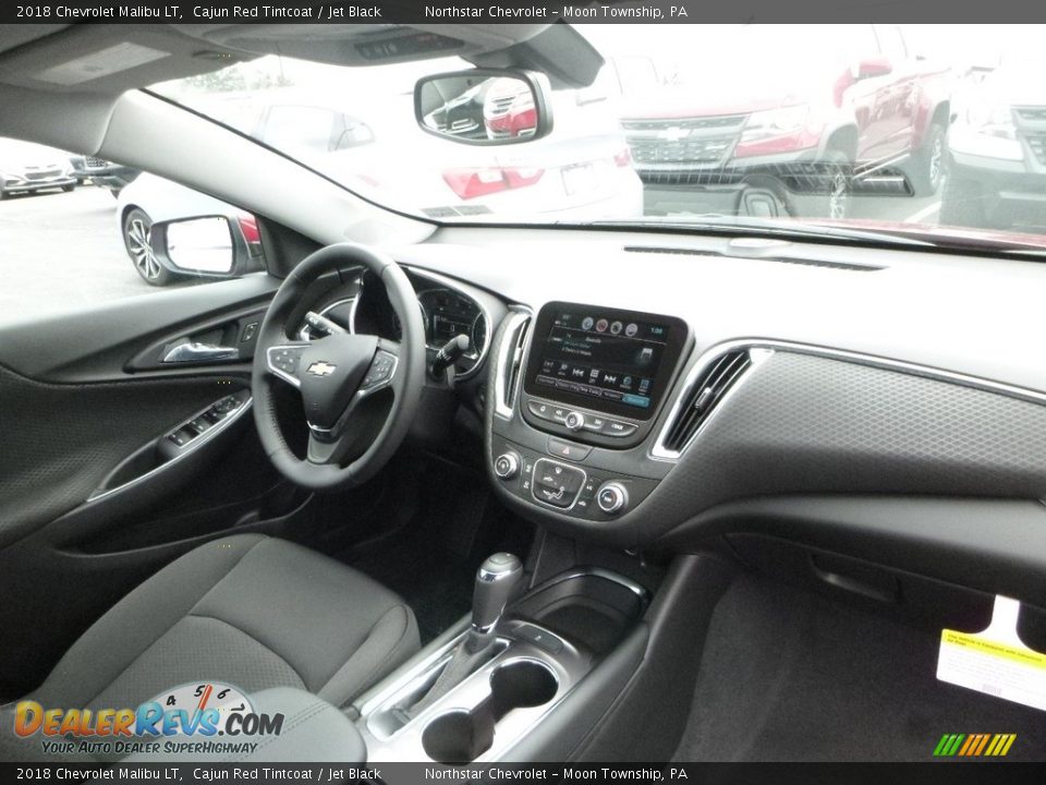 2018 Chevrolet Malibu LT Cajun Red Tintcoat / Jet Black Photo #11