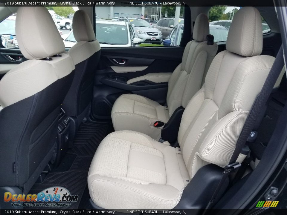 Rear Seat of 2019 Subaru Ascent Premium Photo #6
