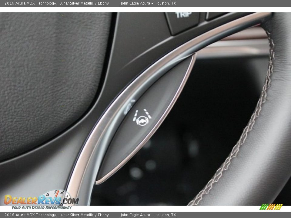 2016 Acura MDX Technology Lunar Silver Metallic / Ebony Photo #36