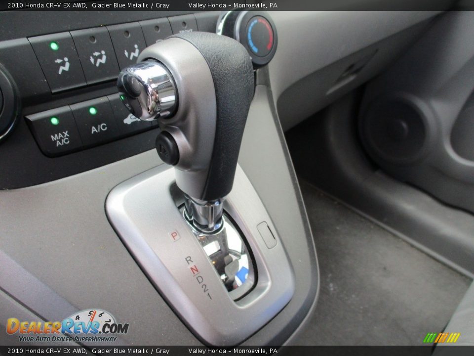2010 Honda CR-V EX AWD Glacier Blue Metallic / Gray Photo #15