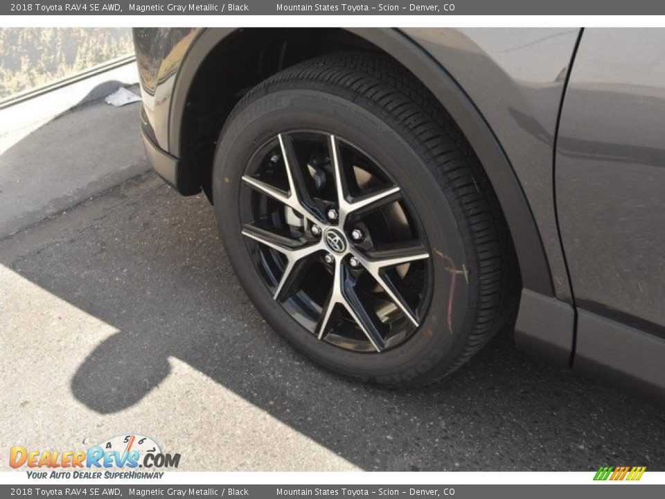 2018 Toyota RAV4 SE AWD Magnetic Gray Metallic / Black Photo #33